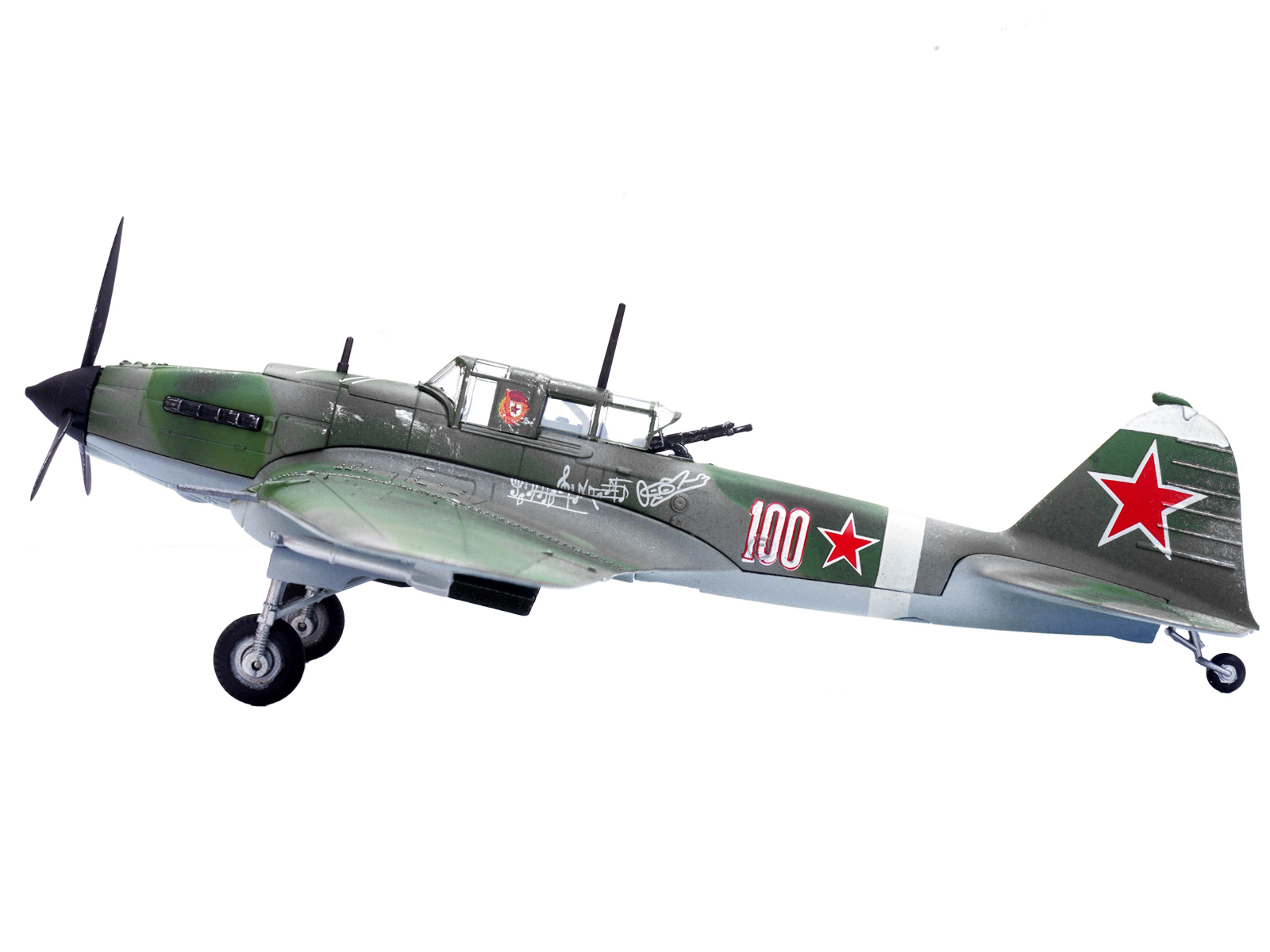 Ilyushin IL-10 Ground Attack Aircraft (USSR 1944) 1/72 Diecast Model by Warbirds of WWII