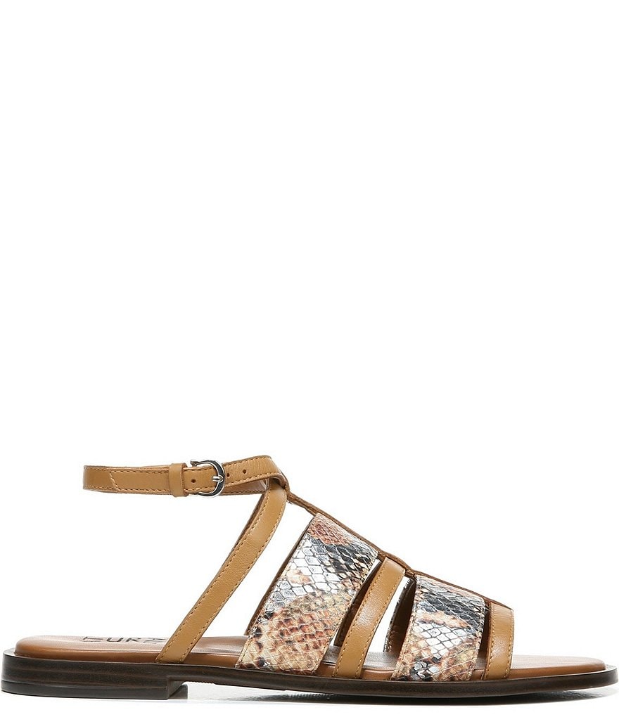 Naturalizer Fianna Snake Print Leather Sandals