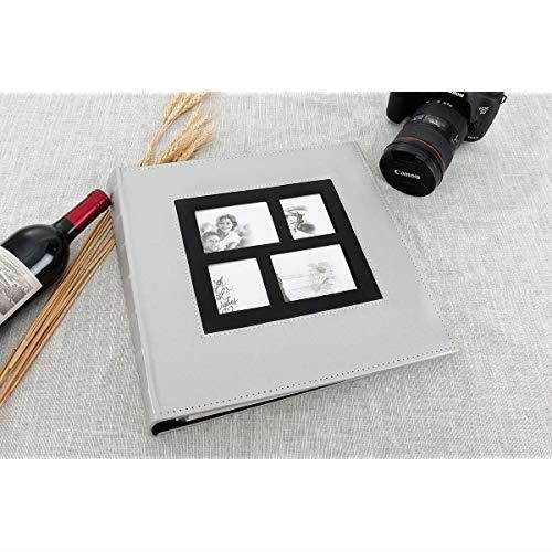 Album Self Adhesive 3x5 4x6 5x7 85x11 Magnetic Scrapbook Album DIY Length 11 x Width 108 Inches with A Metallic Pen