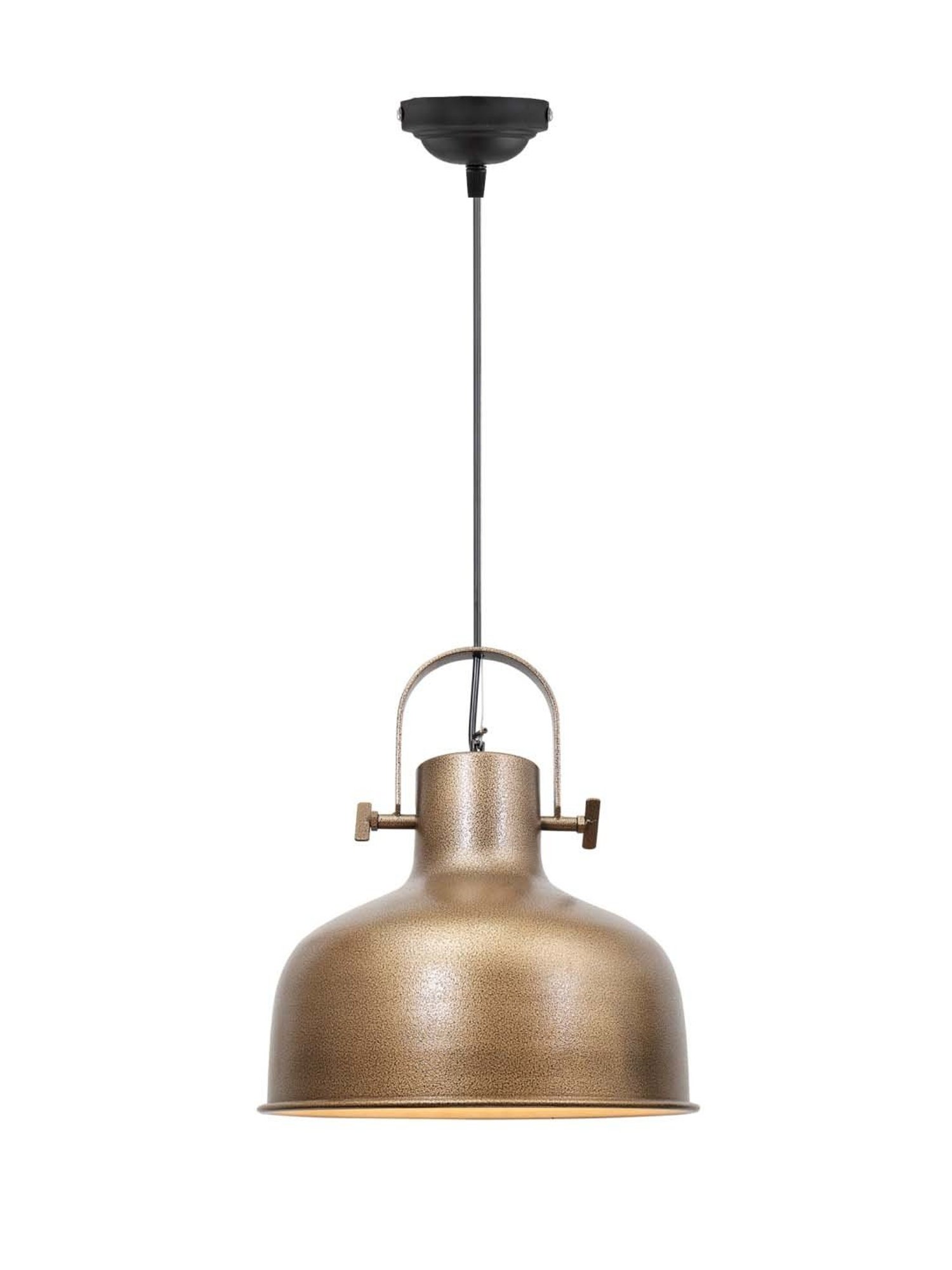 Homesake Golden Metal Nautical Barn Retro Chandelier Farmhouse Pendant Light