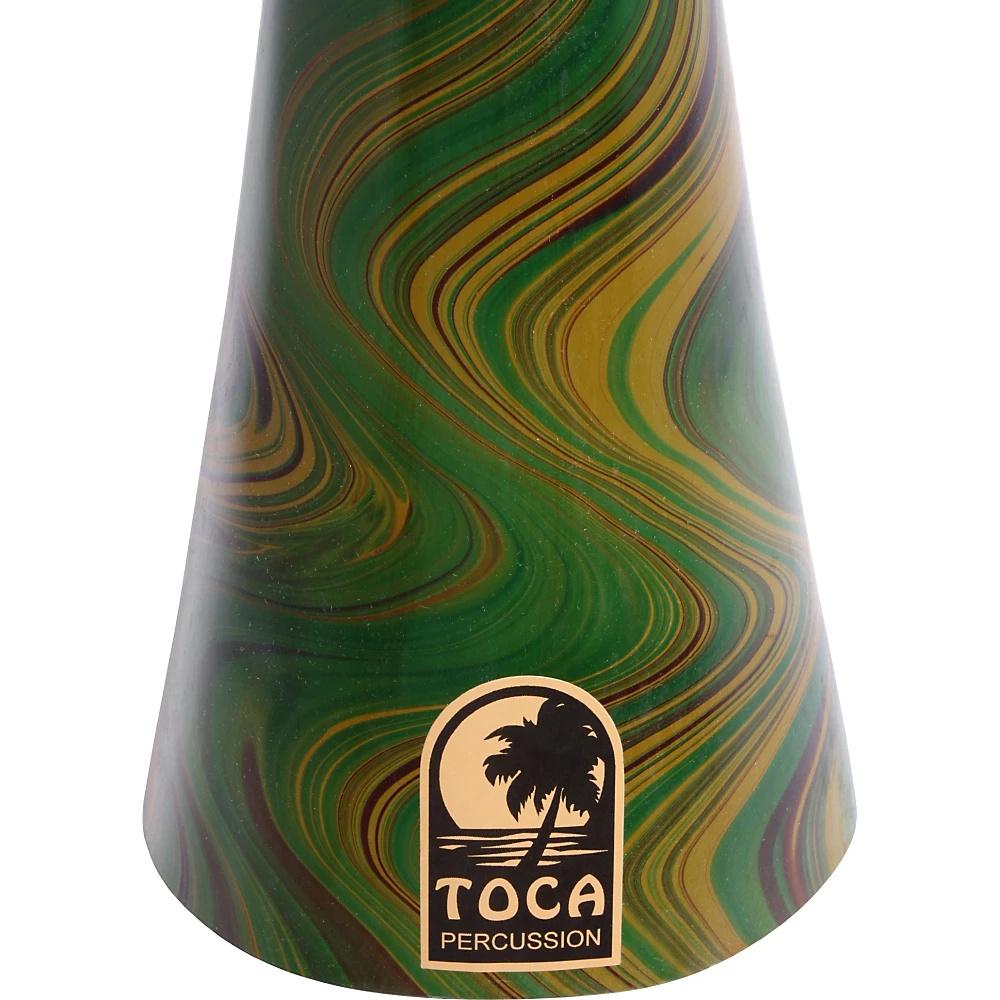 Toca Duro Didgeridoo Green Swirl