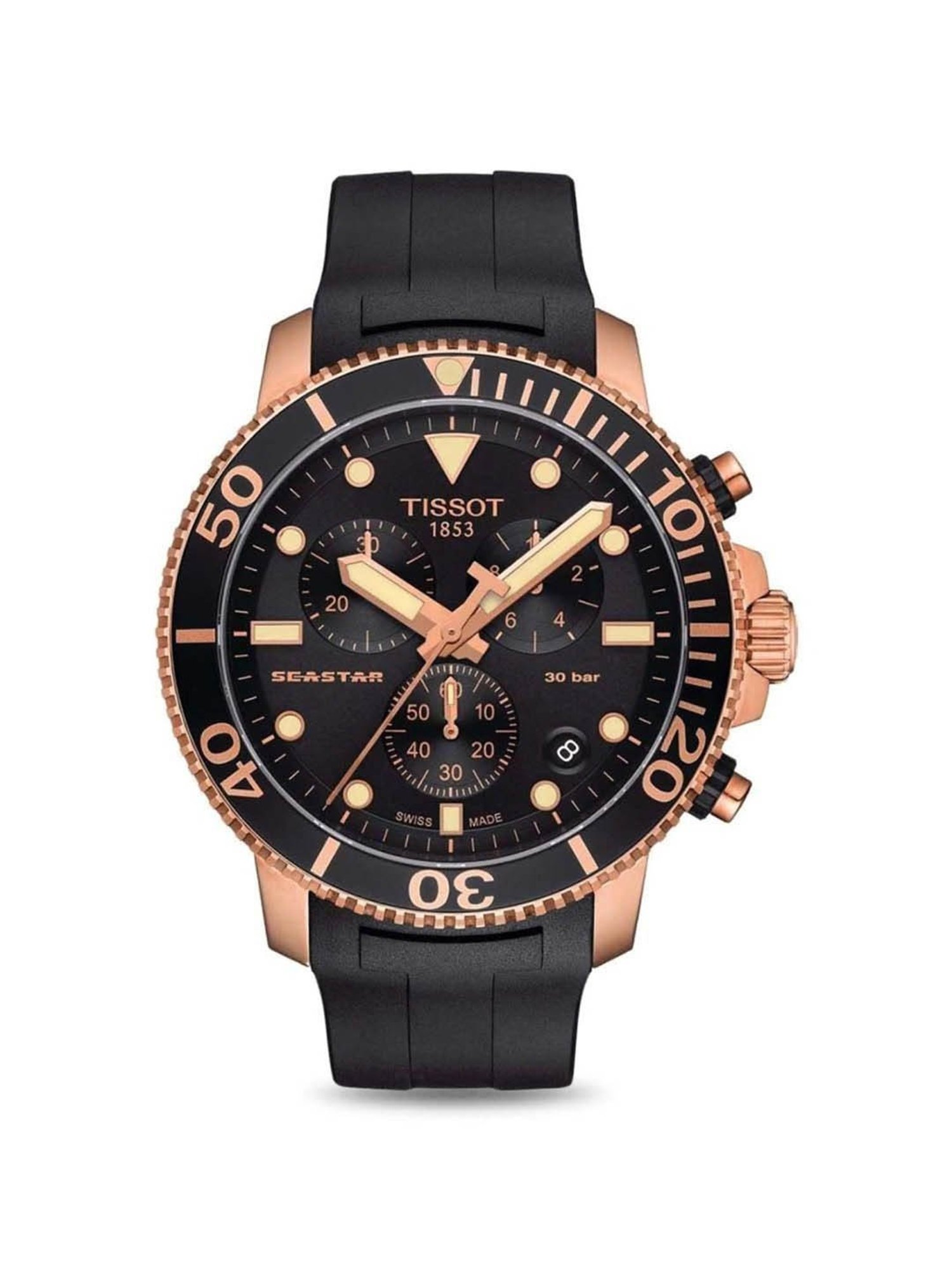 TISSOT T1204173705100 SEASTAR 1000 Chronograph Watch for Men