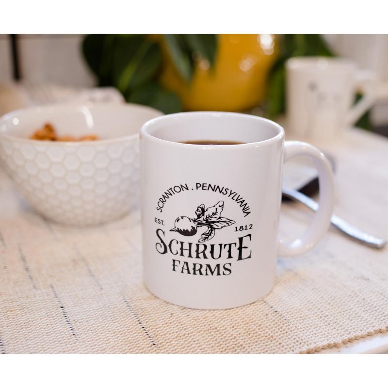 Surreal Entertainment The Office "Schrute Farms" Ceramic Mug Exclusive | Holds 11 Ounces