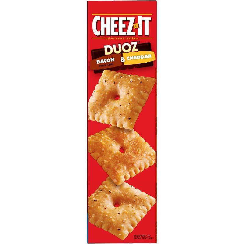 Cheez-It Duoz Bacon & Cheddar Baked Snack Crackers 12.4oz