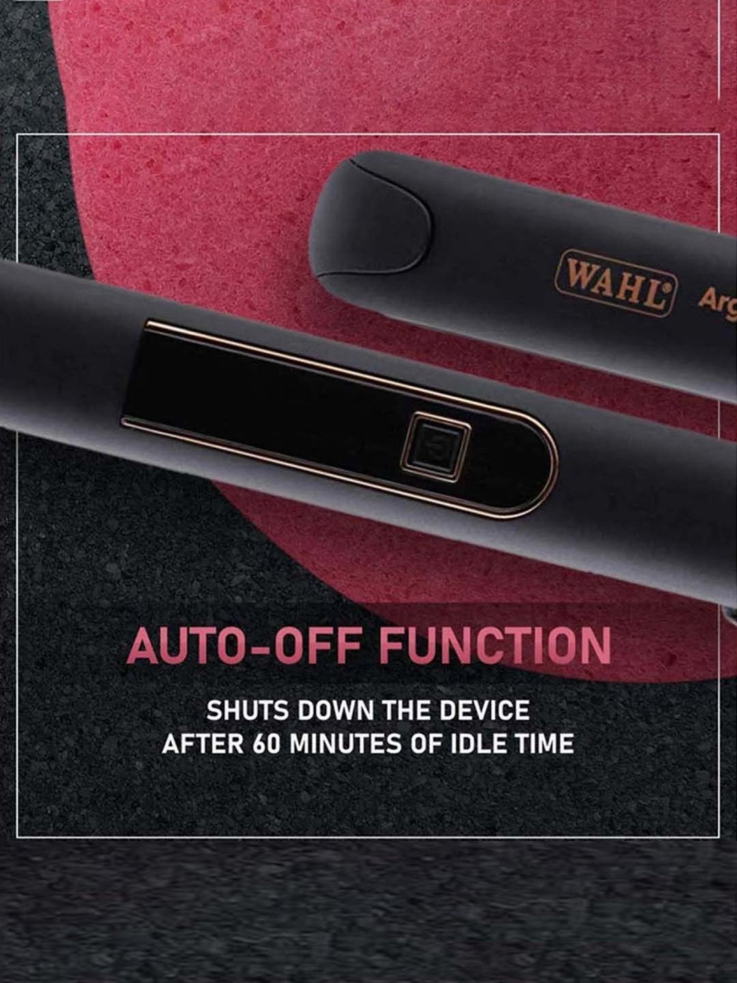 Wahl ArganCare WCHS6-1524 Hair Straightener (Black)