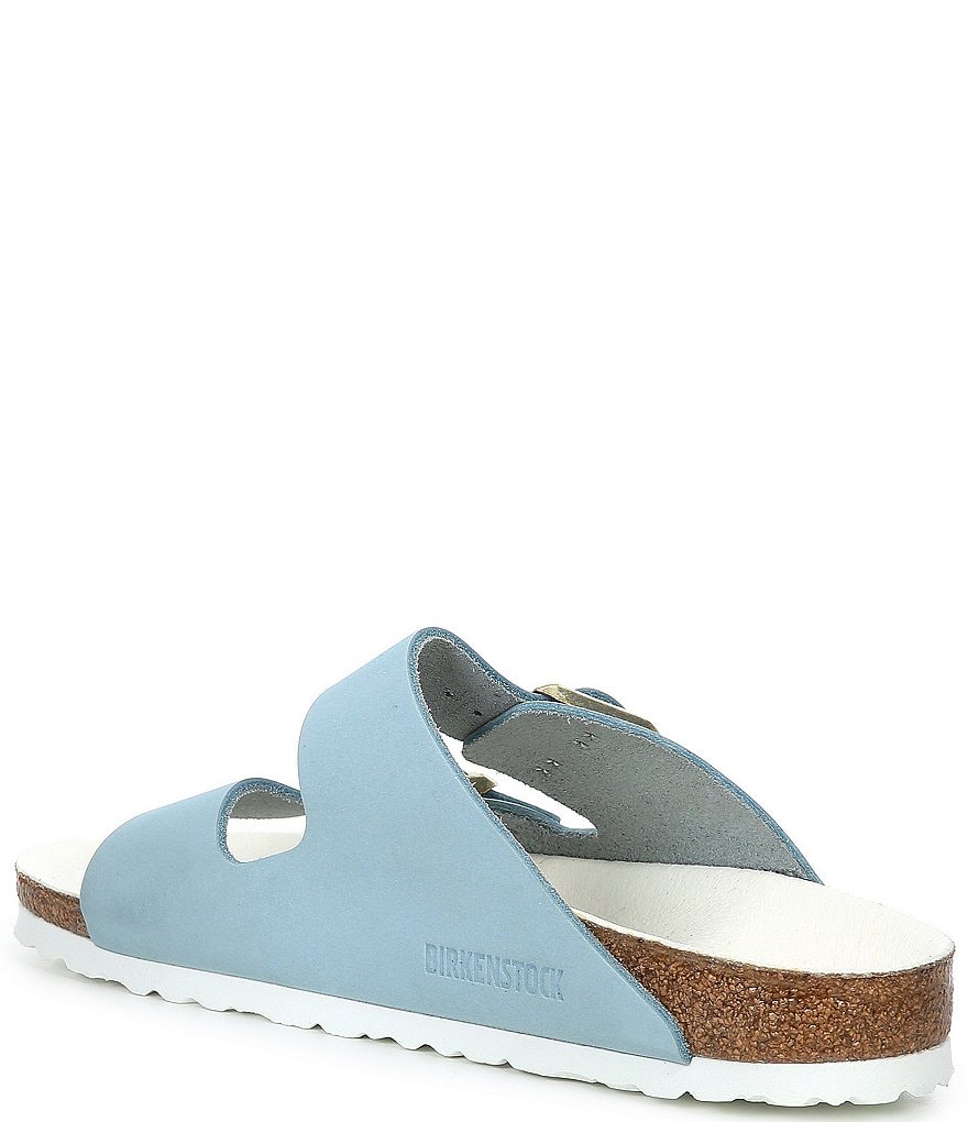 Birkenstock Women's Arizona Nubuck Suede Soft Footbed Sandals