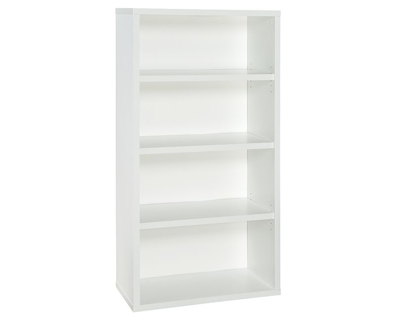 58" 4 Shelf Bookshelf White - ClosetMaid