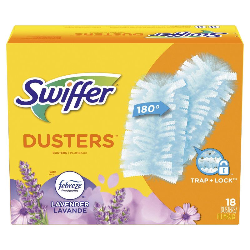 Swiffer Dusters Multi-Surface Refills, with Febreze Lavender Scent - 18ct