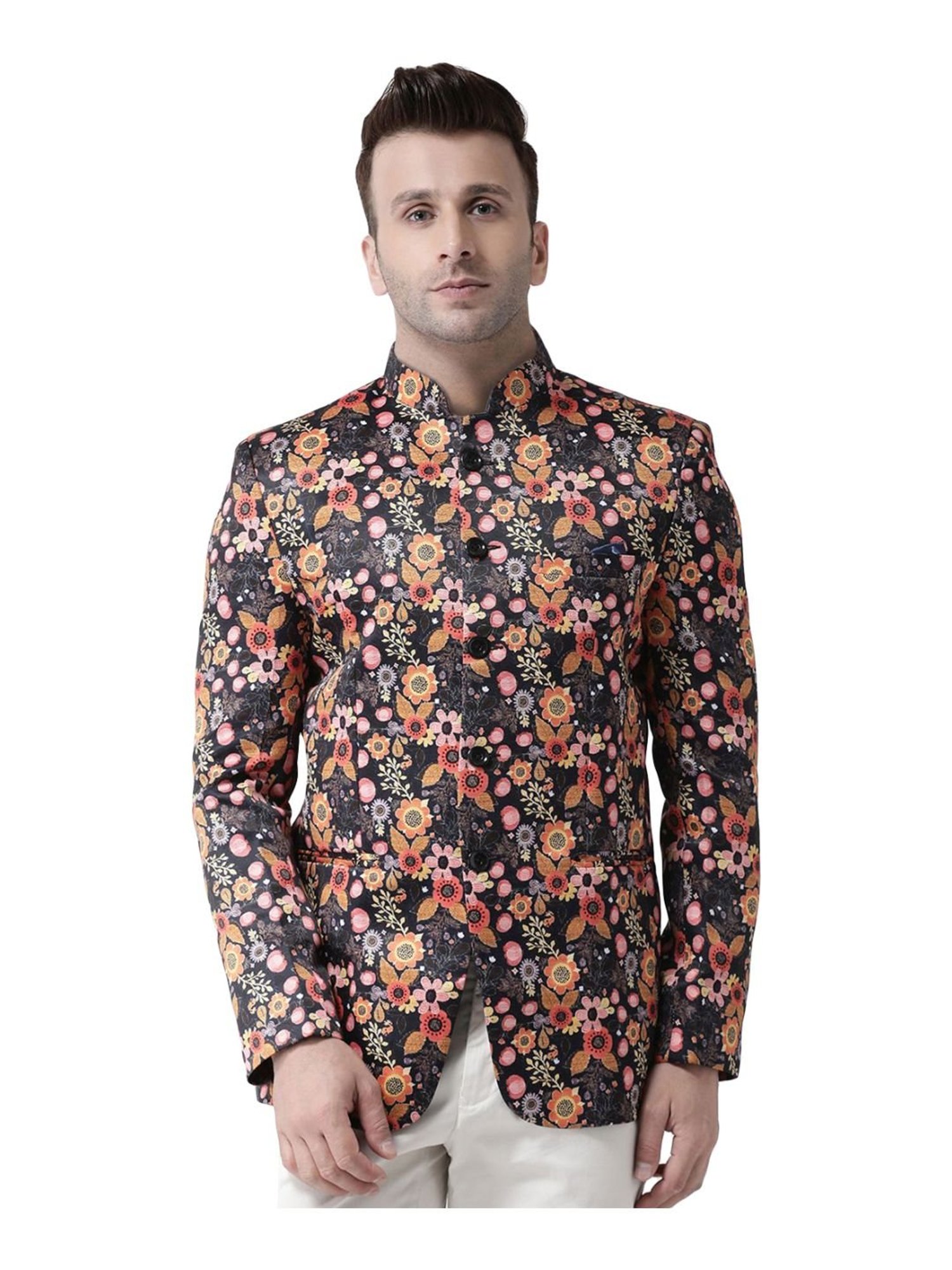 Hang Up Multicolor Regular Fit Checks Blazer