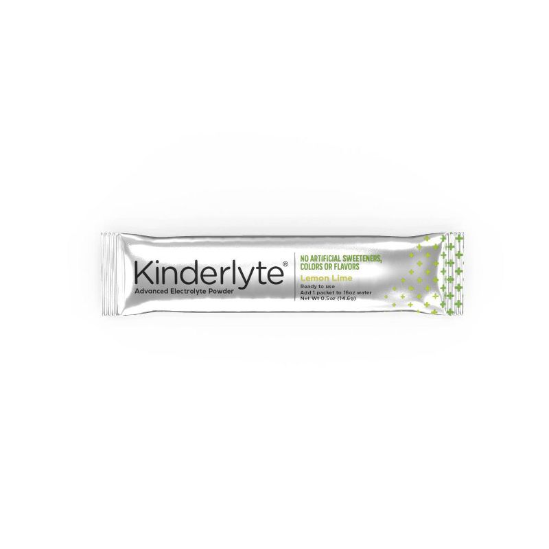 Kinderlyte Advanced Natural Powder - Lemon Lime - 6ct