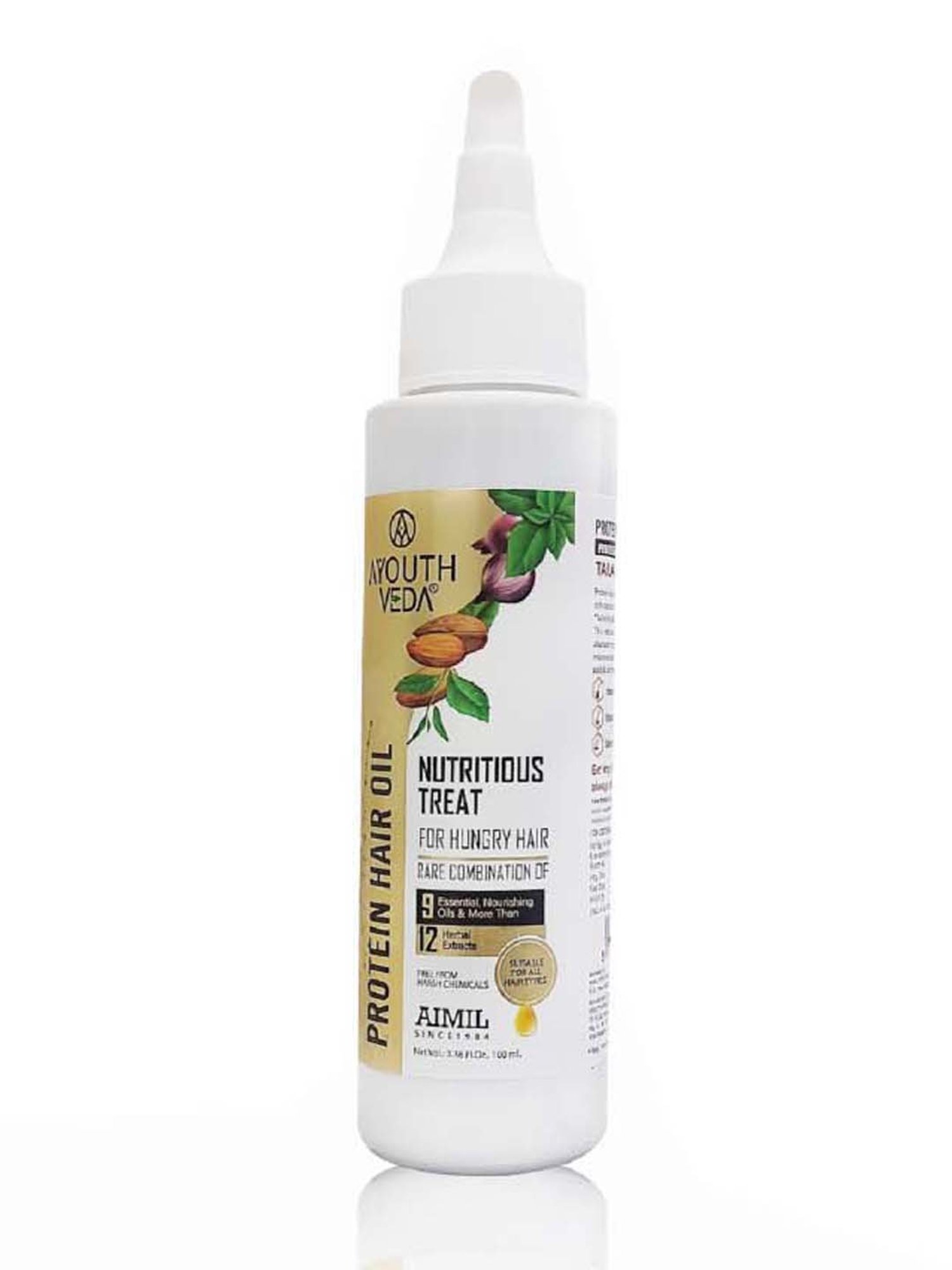 AyouthVeda Protein Hair Oil - 100 ml