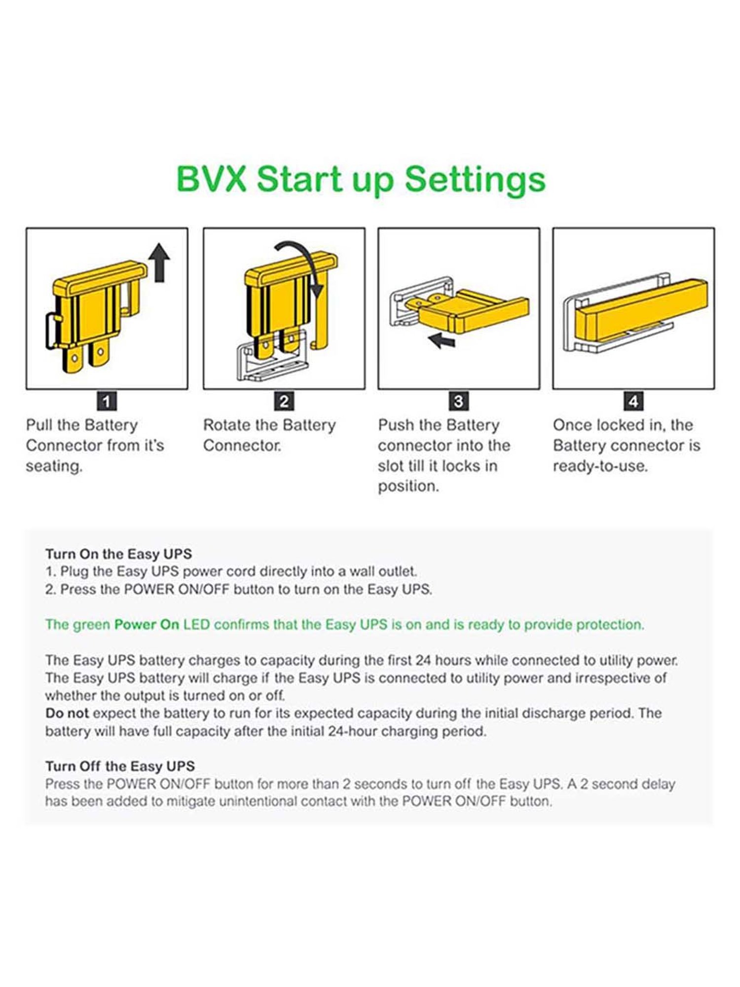 APC BVX2200LI-IN 1200W UPS (Black)