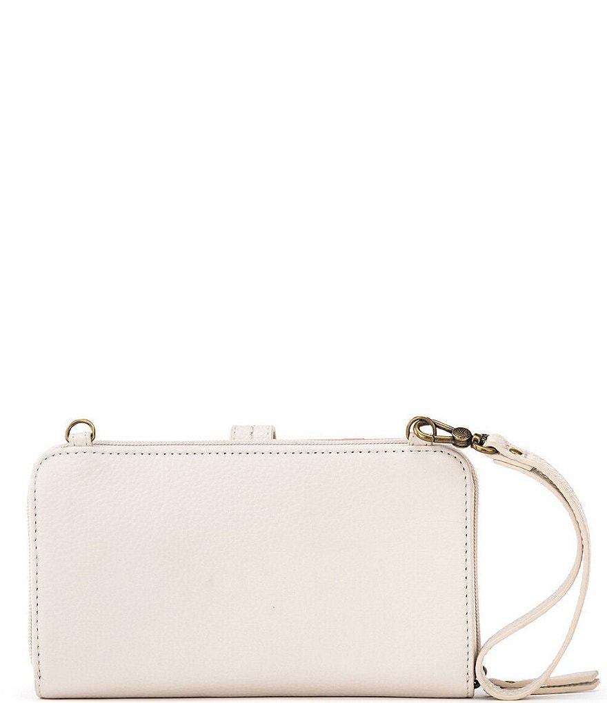 Etienne Aigner Adeline Signature Leather Wristlet Crossbody Bag