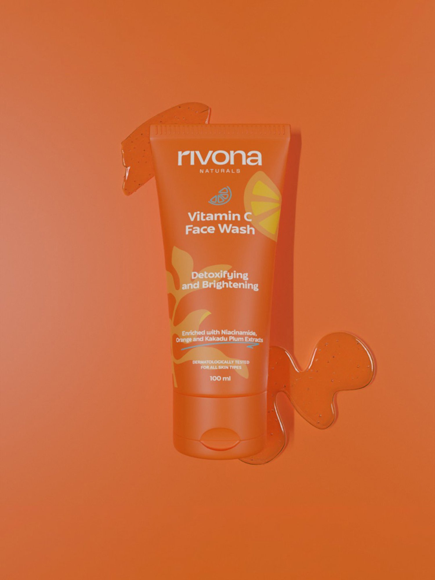 Rivona Naturals Vitamin C Face Wash - 100 ml