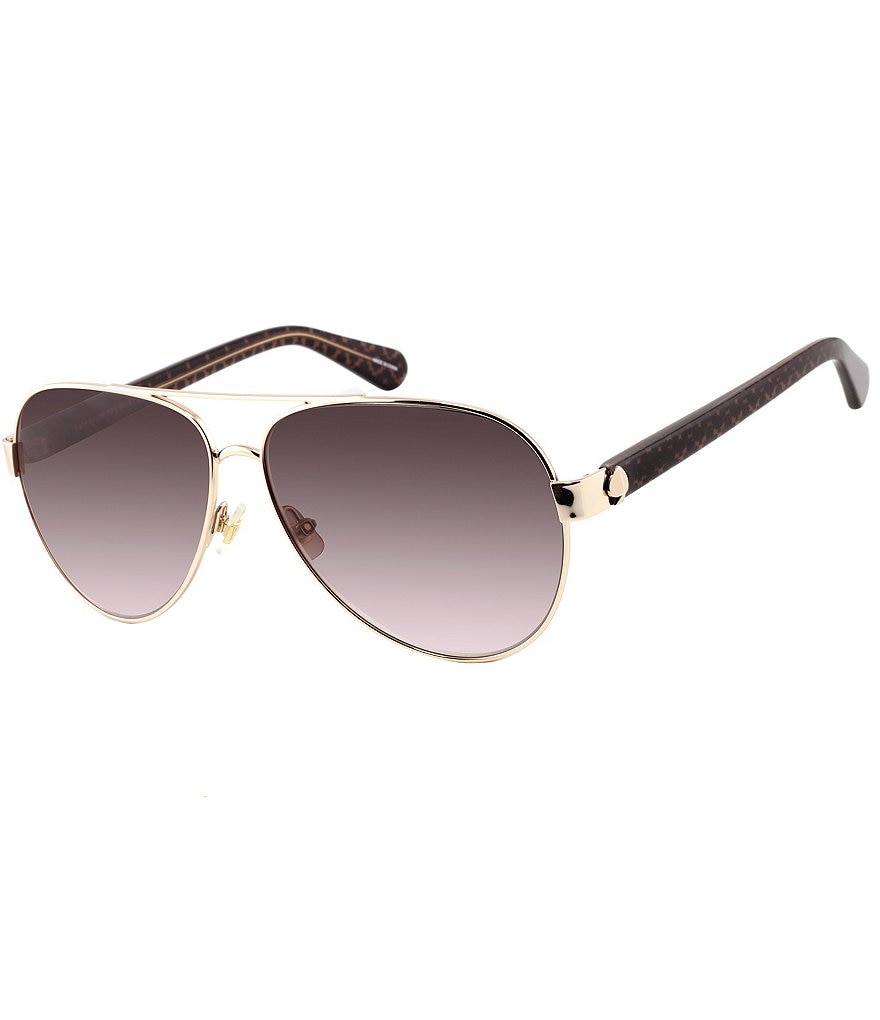 kate spade new york Geneva Aviator Sunglasses