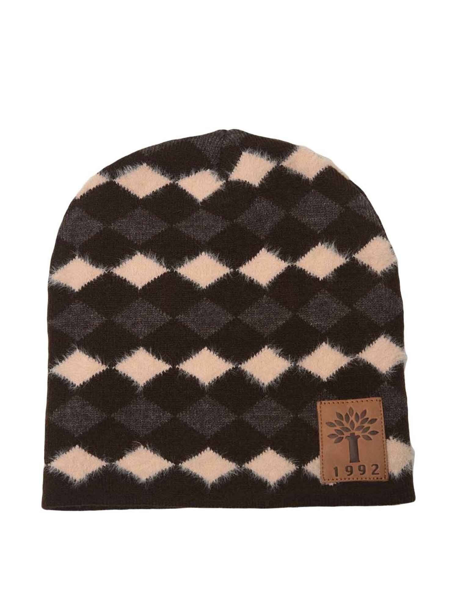 Woodland Brown Printed Beanies