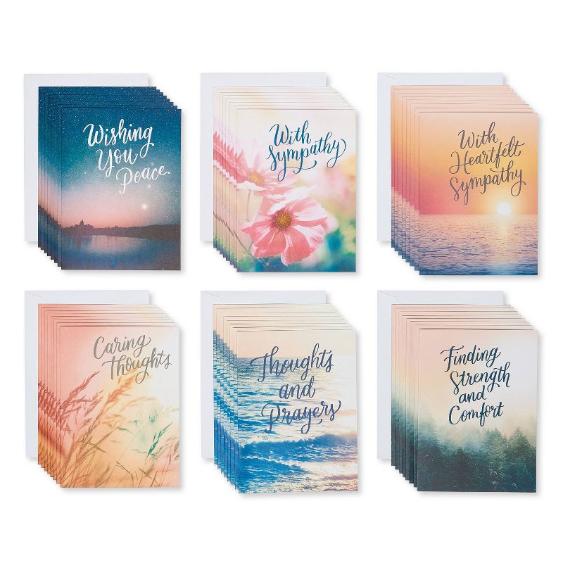 48ct Basic Sympathy Card Bundle