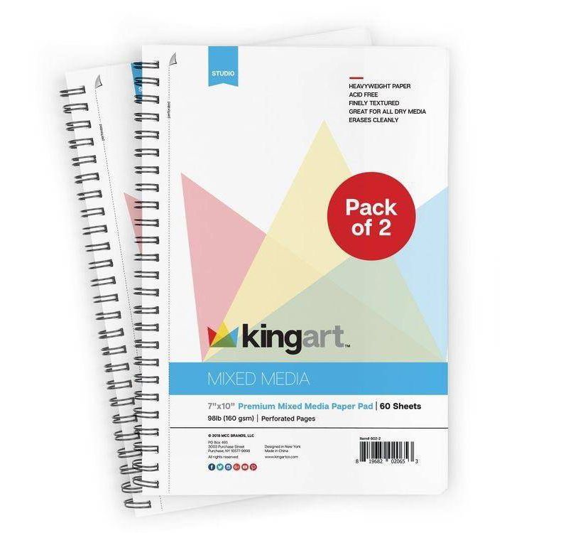 Kingart 55pc Sketching & Drawing Bundle