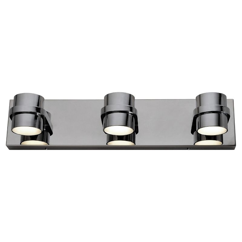 4" Twocan 3 Arm LED Bath Fixture Polished Chrome Finish - Varaluz