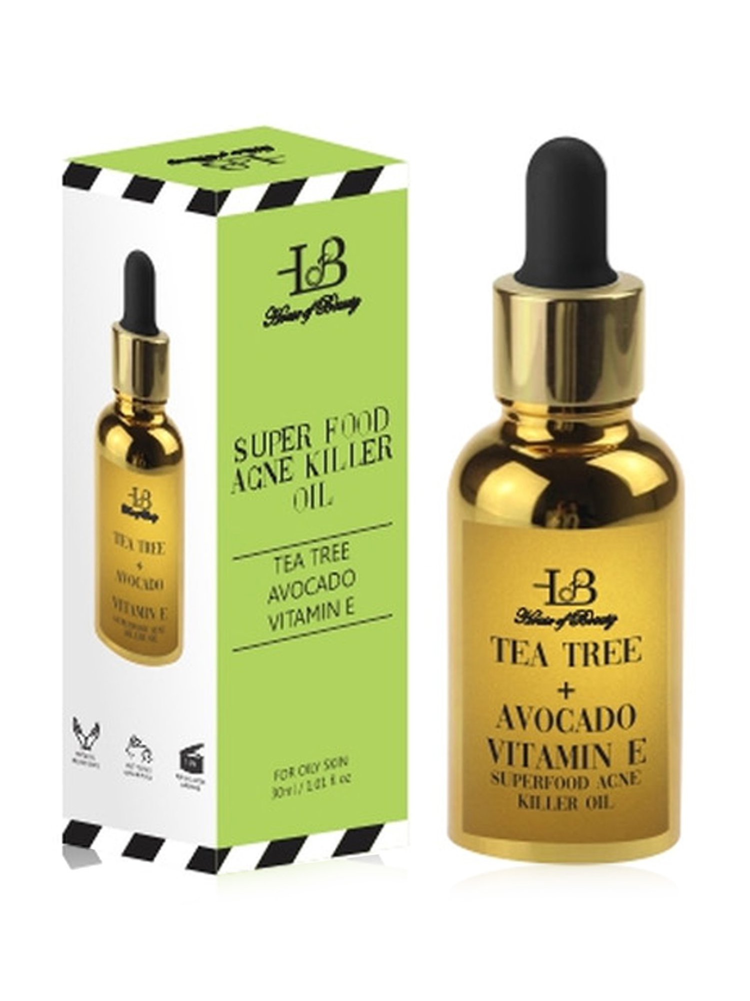 House of Beauty Super Food Acne Killer Oil - 30 ml