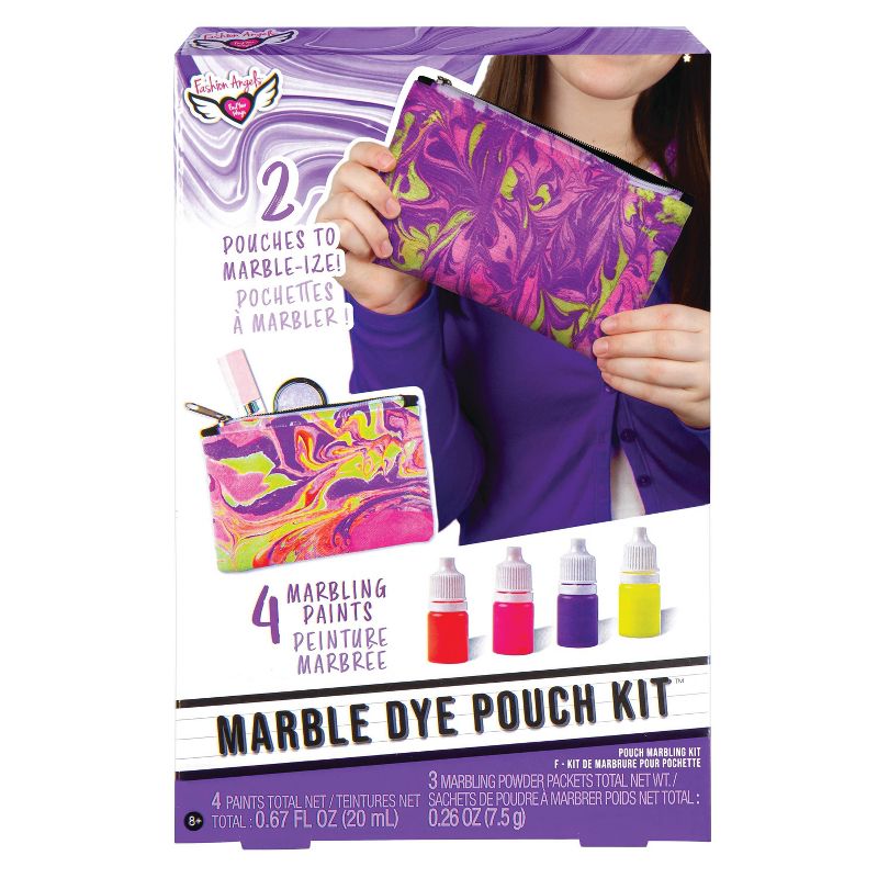 Marble Dye Pouch Kit - Fashion Angels