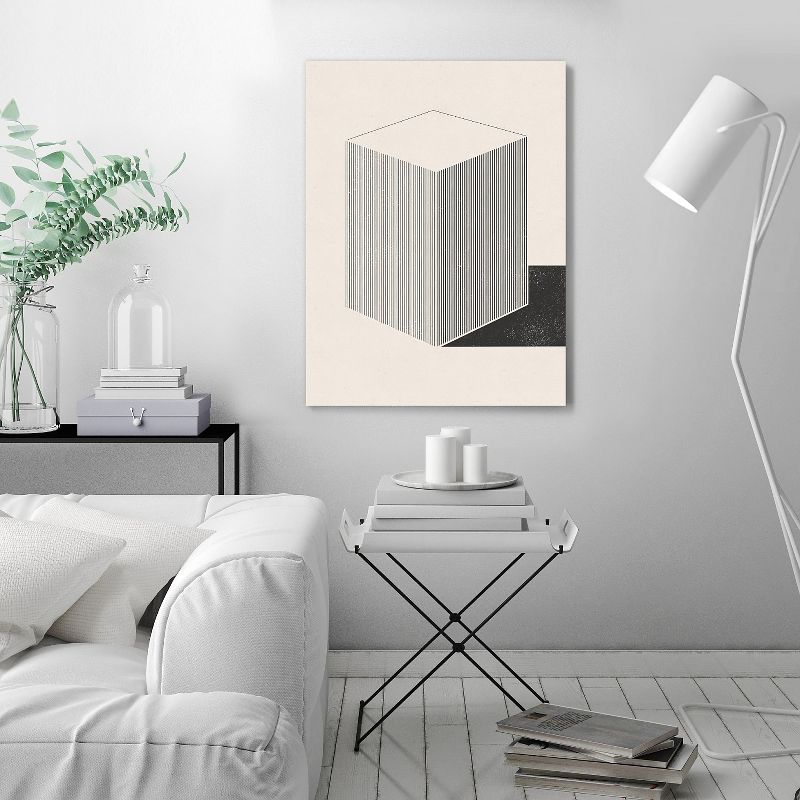 Americanflat Box 1 by Roseanne Kenny Wall Art Canvas - 11" x 14"