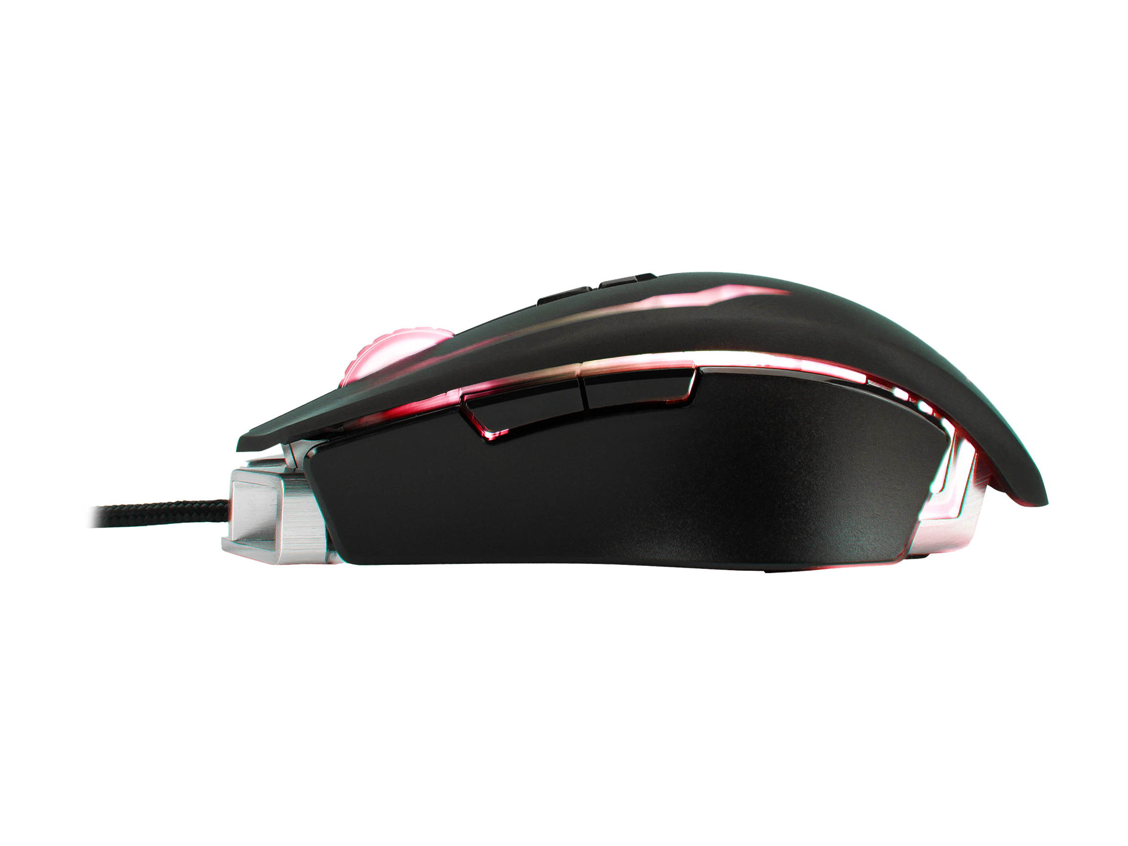 ENHANCE Scoria Tournament Gaming Mouse - RGB LED, 7 Programmable Buttons, 14400 dpi & Metal Body