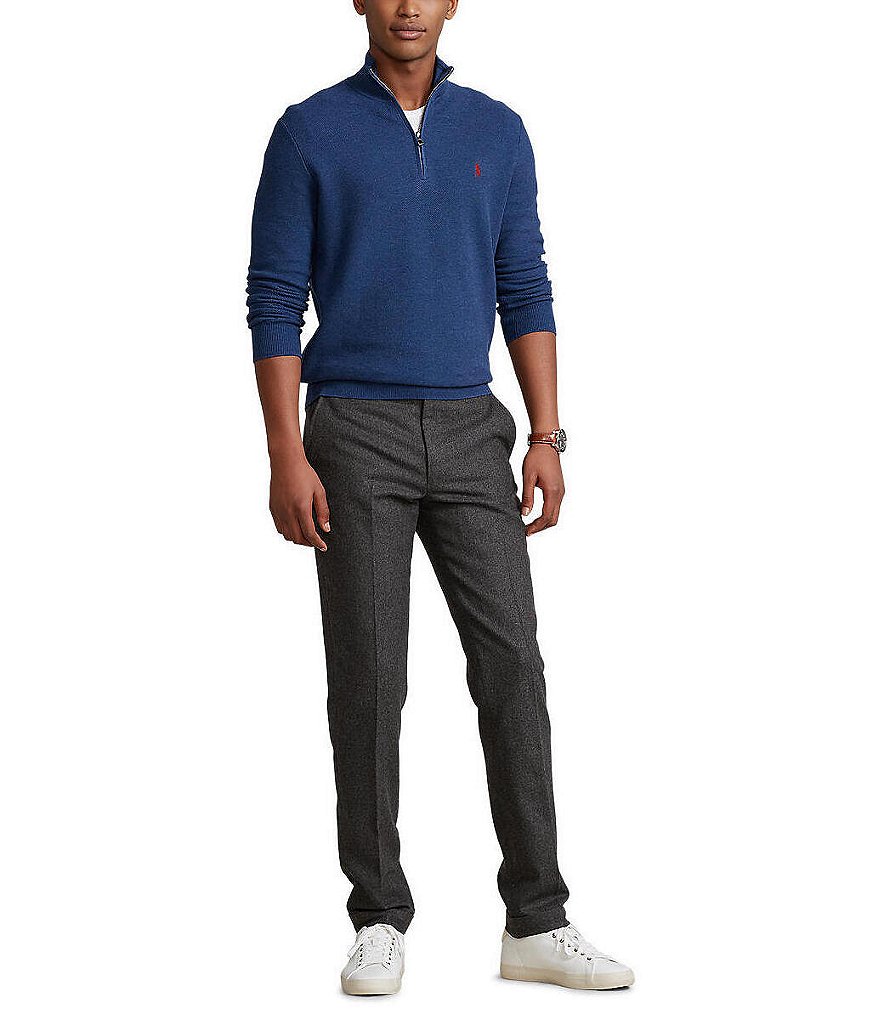 SmartWool Slim-Fit Merino 250 Baselayer Solid Quarter-Zip Pullover