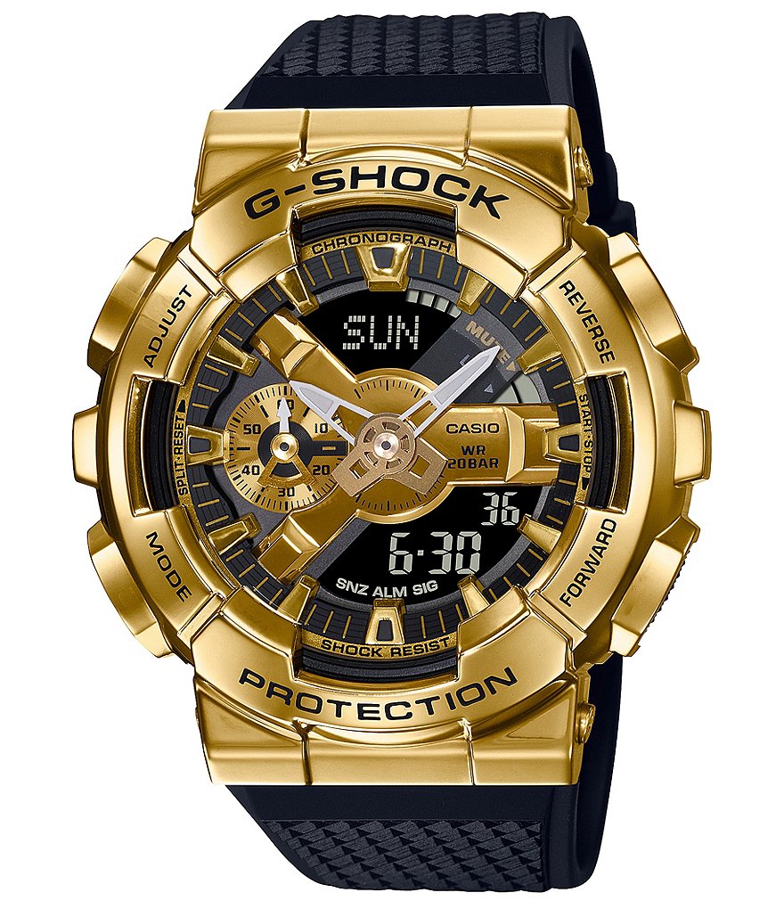 G-Shock Ana Digi Gold Metal Shock Resistant Watch