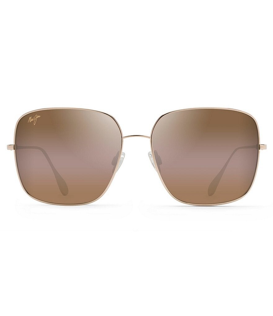 Maui Jim Triton PolarizedPlus2&reg; Fashion Square 61mm Sunglasses