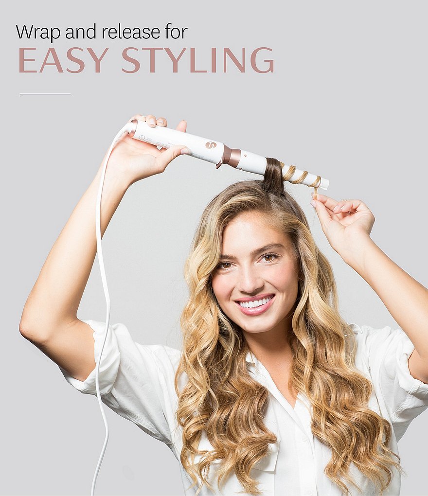 T3 Whirl Convertible 1.25#double; - 0.75#double; Tapered Barrel Styling Wand