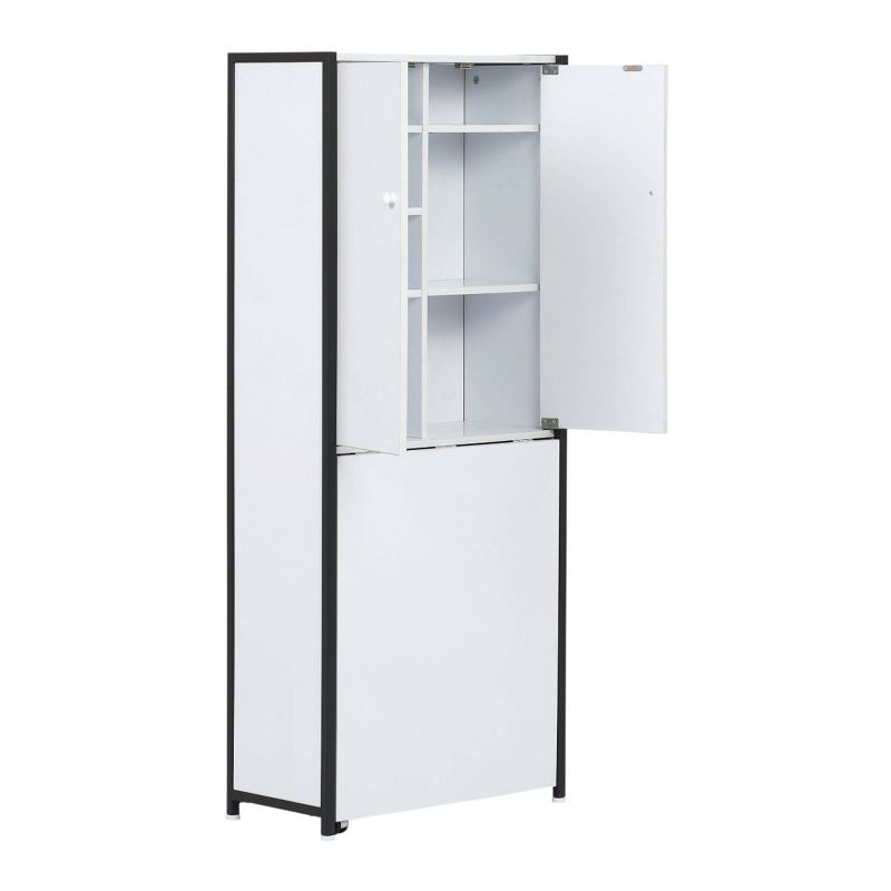 Craft Armoire Charcoal/White - Sew Ready