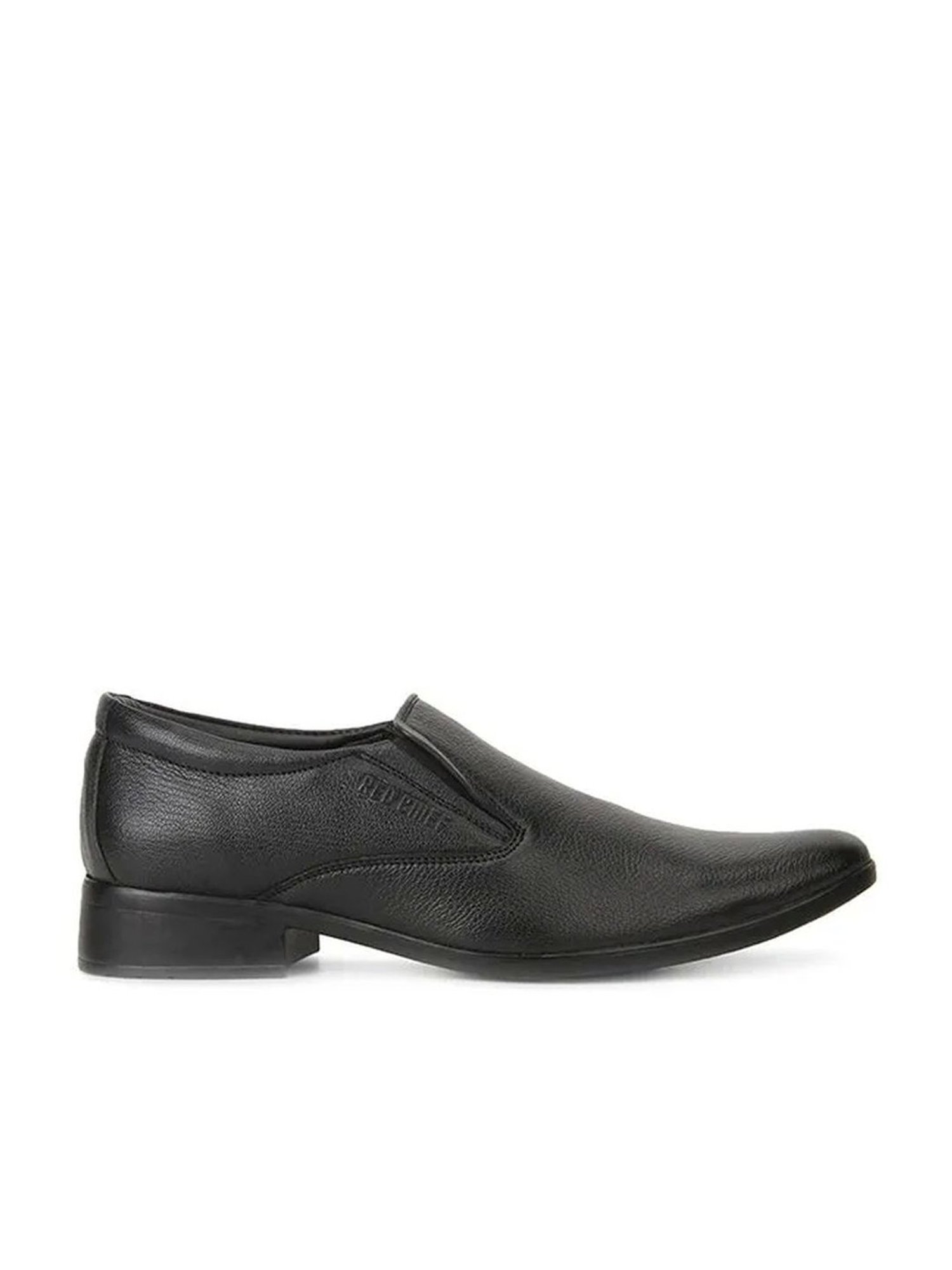 Red Chief Men's Black Formal Slip-Ons