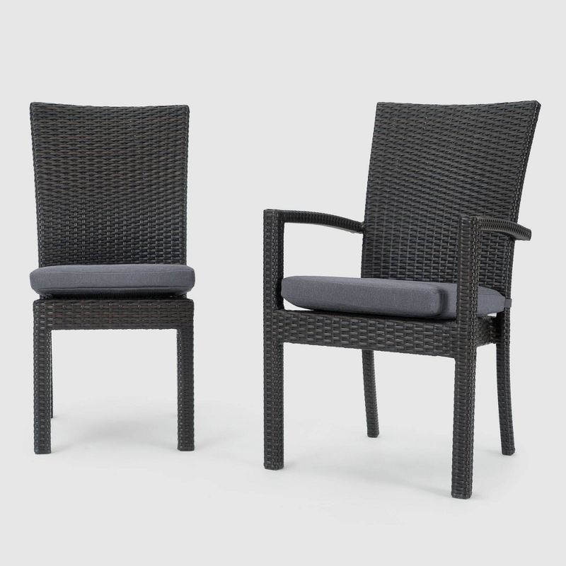 Deco 9pc Rectangle Dining Set - Gray - RST Brands