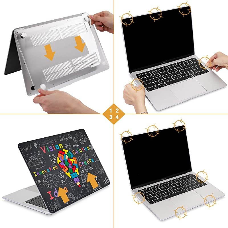 for MacBook Pro 16 Inch Case A2141 2019 Release,Soft Touch Hard Case Shell Cover for Apple MacBook Pro 16&rsquo;&rsquo; with Touch Bar and Touch ID, idea Concept