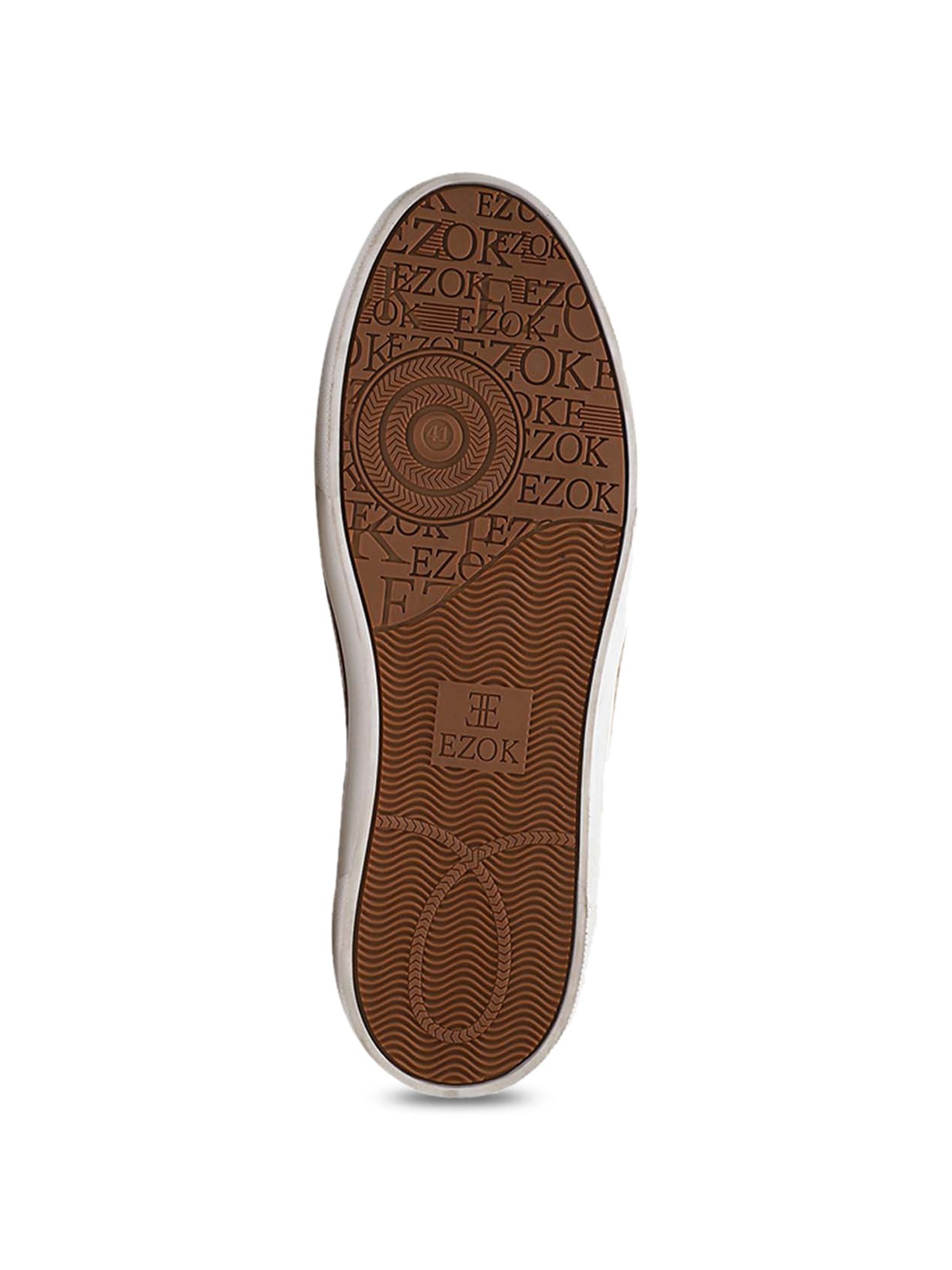 EZOK Men's Brown Casual Sneakers