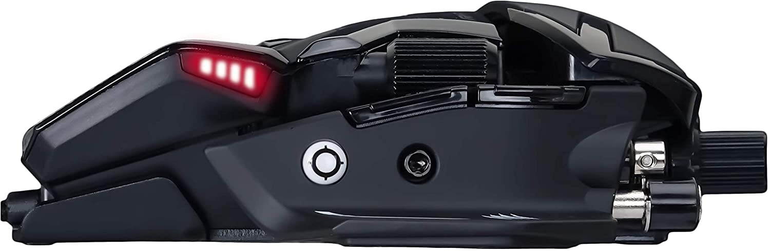 Mad Catz R.A.T. 8+ Gaming Mouse (USB/Black/16000dpi/11 Buttons) - MR05DCINBL000-0