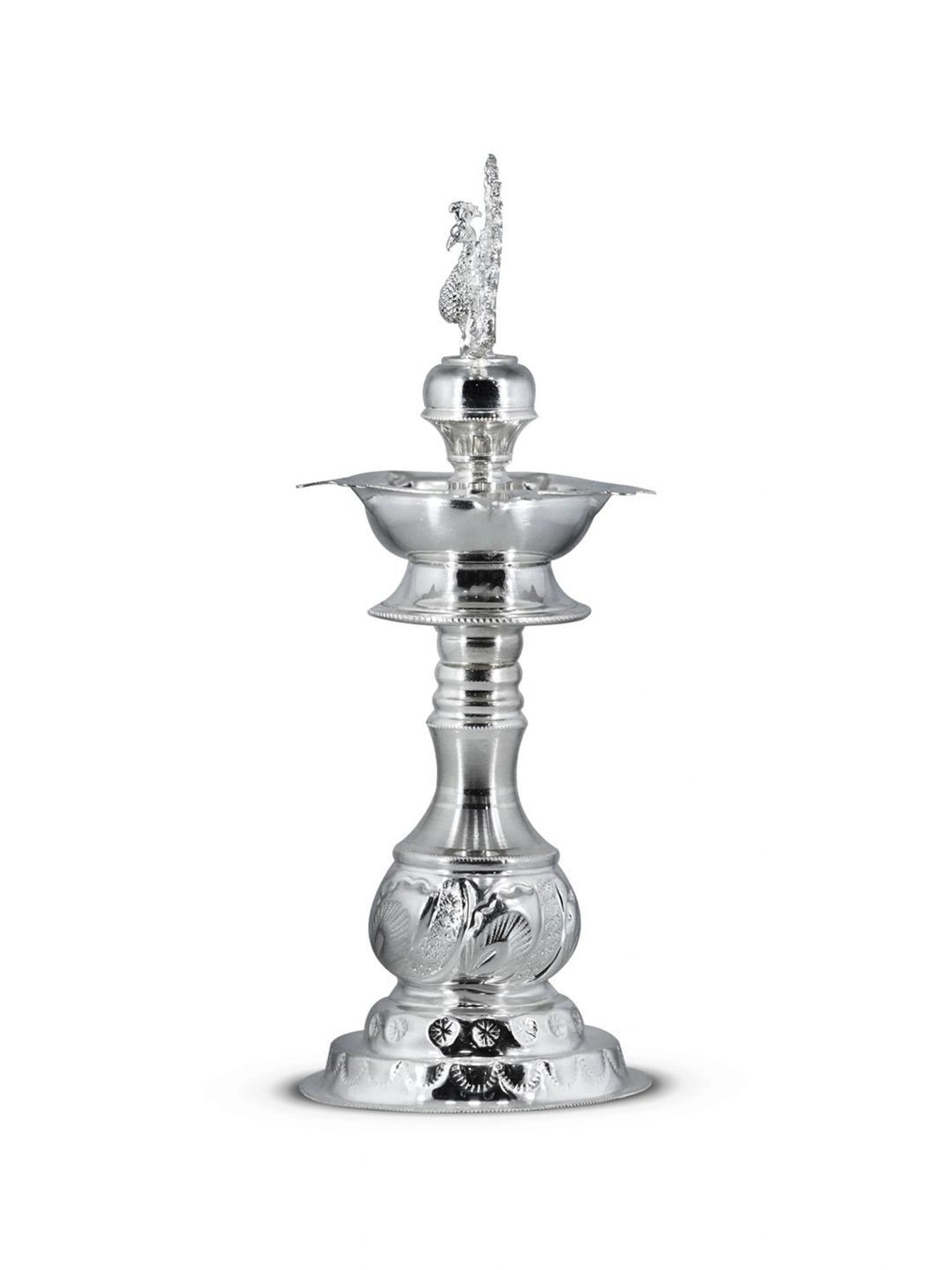 Sri Jagdamba Pearls 0.8 Silver Vishnu Idol