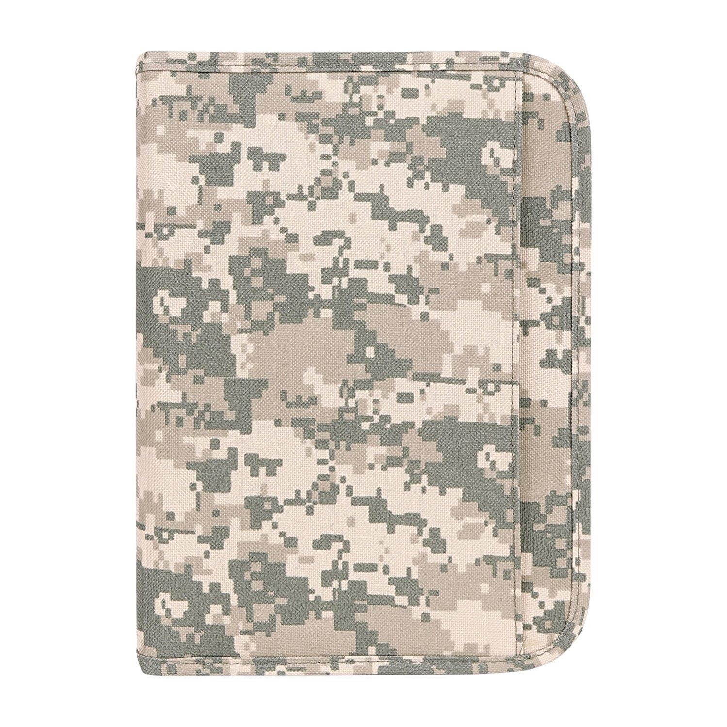 ImpecGear ACU Digital Camo Mid-Sized Binder with File System Planner Organizer (FREE PEN)