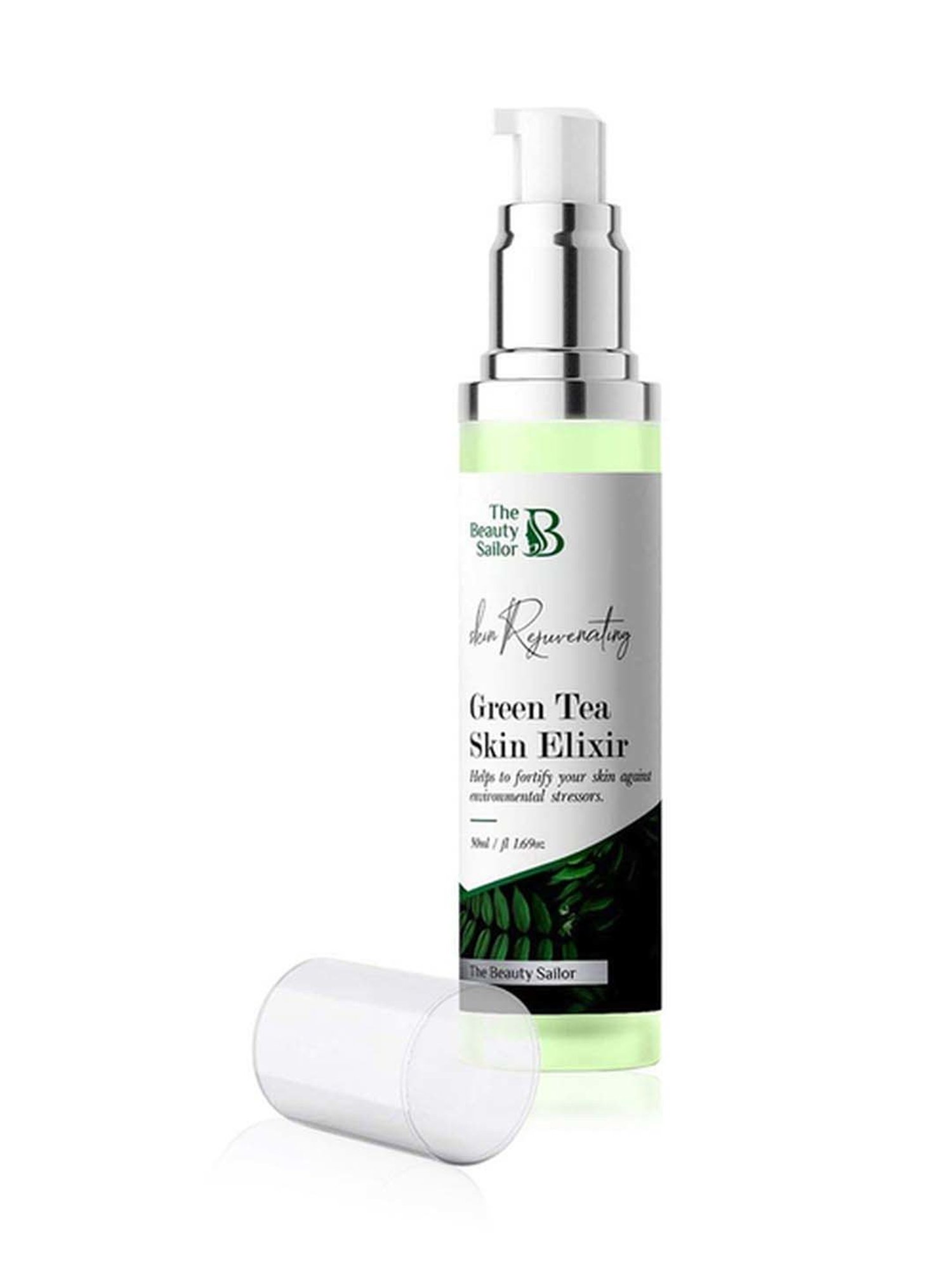 The Beauty Sailor Green Tea Night Gel & Green Tea Skin Elixir