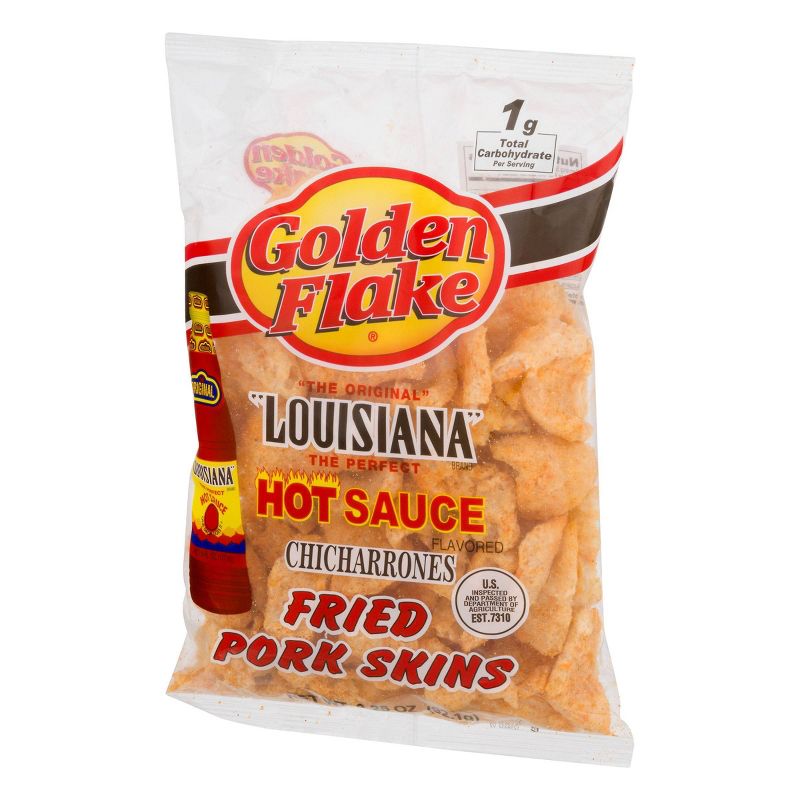 Golden Flake Hot Pork Skins - 3oz