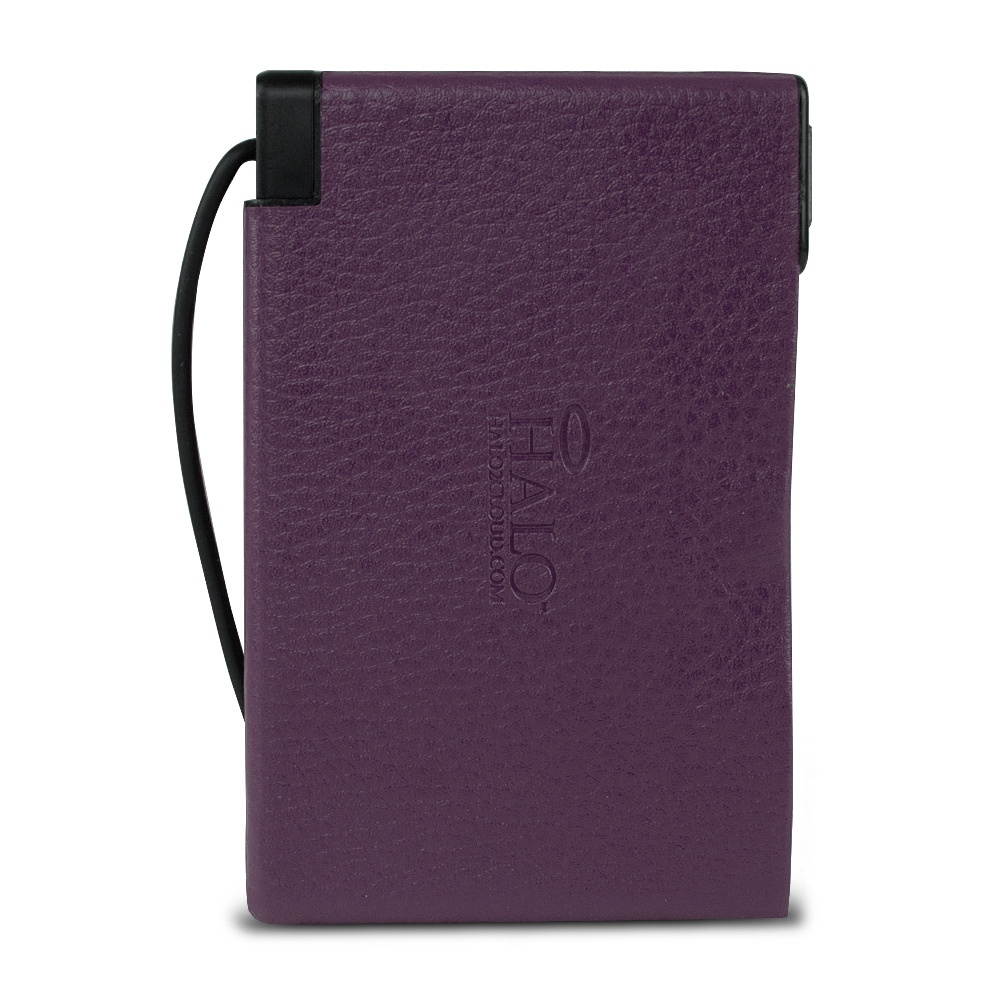 Halo Women's RFID Hack-Proof Wallet w/ 3000mAh Power Bank Battery Purple