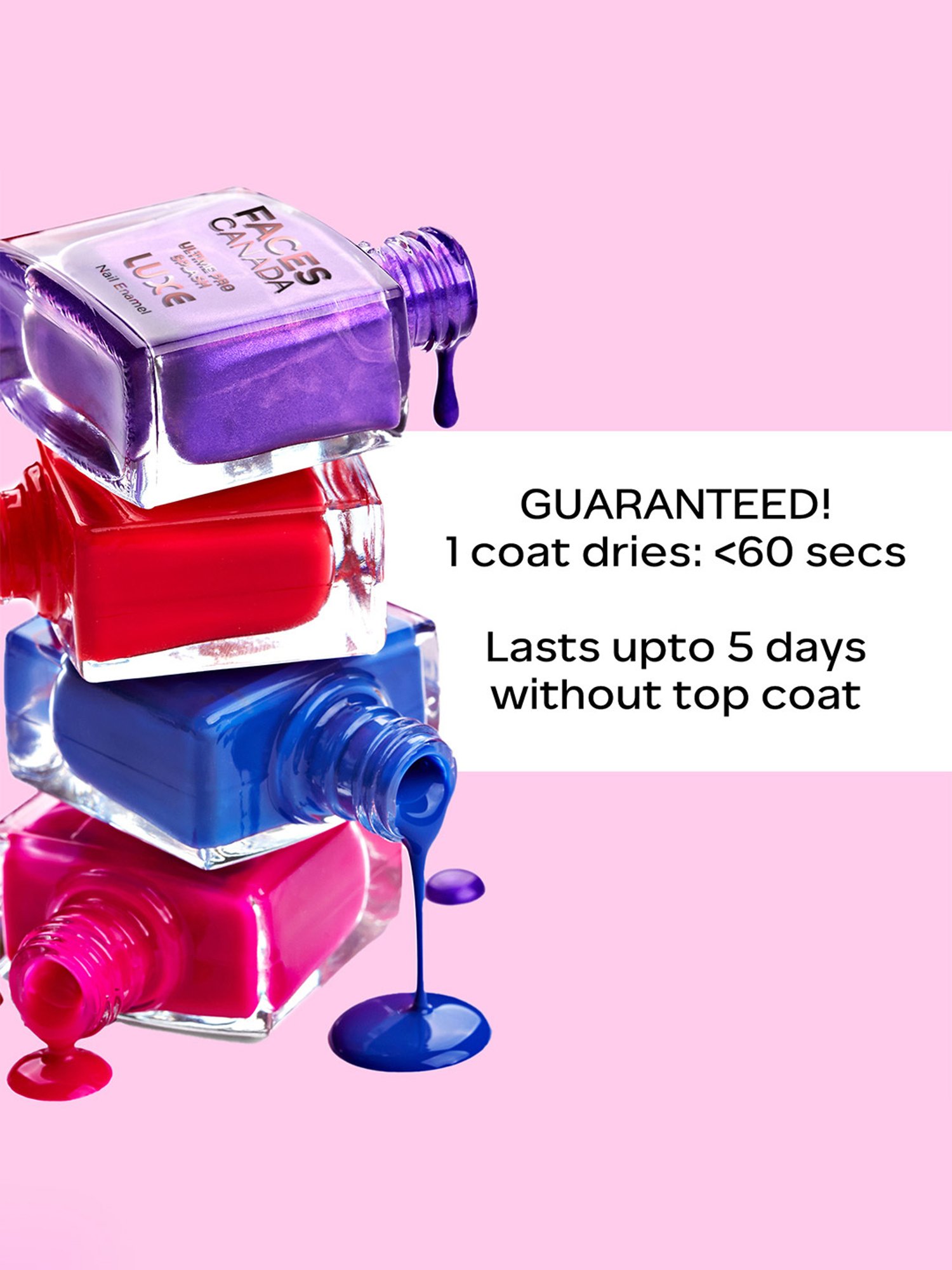 FACES CANADA Ultime Pro Splash Luxe Nail Enamel Heather L05 - 12 ml