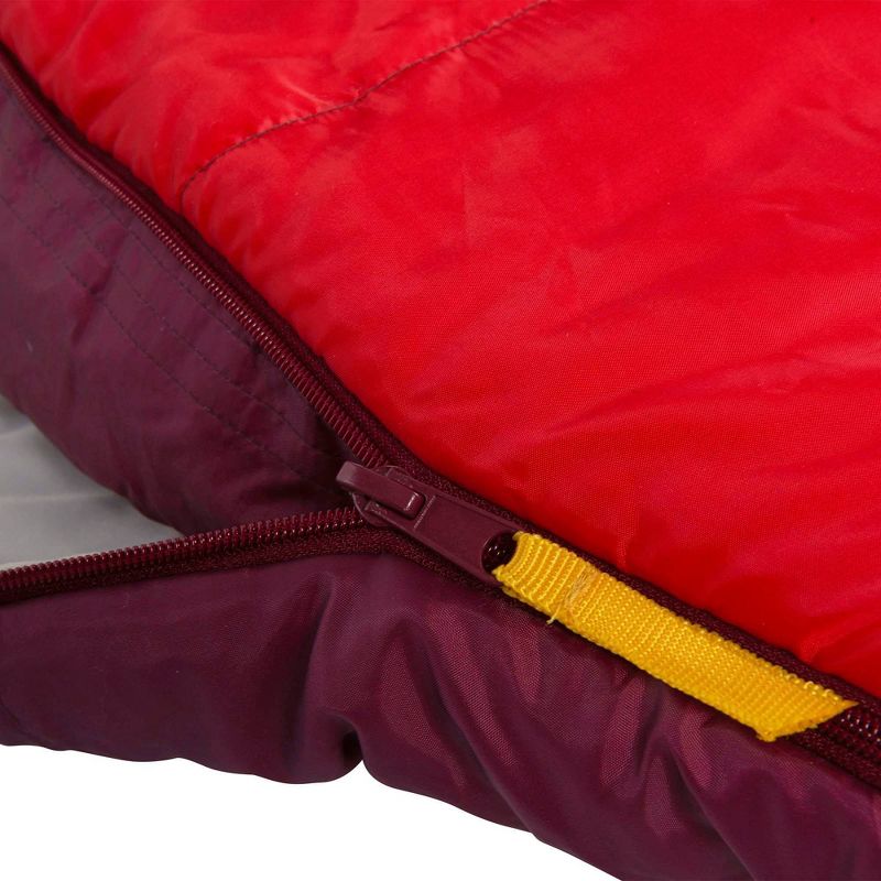 Sierra Designs Eldora 20 Degree Fahrenheit Mummy Sleeping Bag - Red