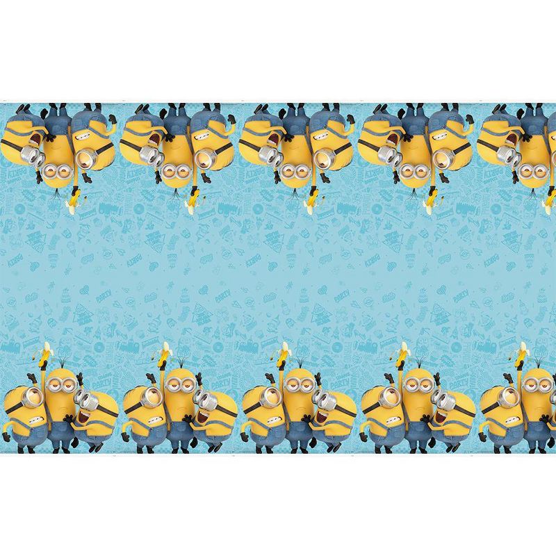 Minions 2 84"x54" Reusable Table Cover Turquoise