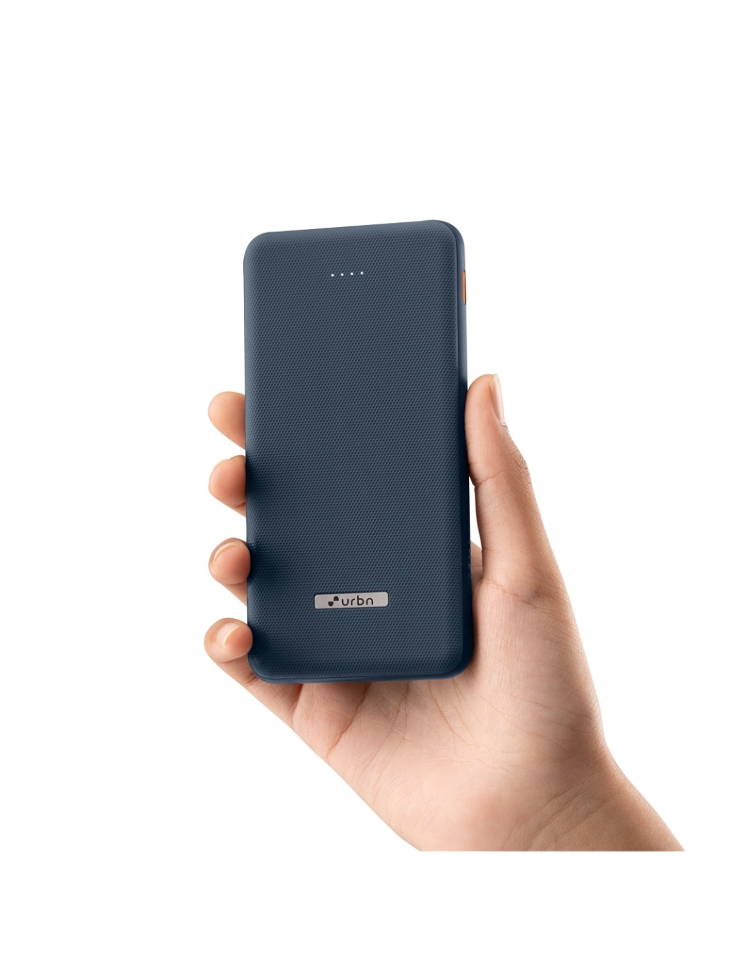 URBN 10000 mAh Ultra Slim 12W Power Bank with Type C Input-Output (Blue)