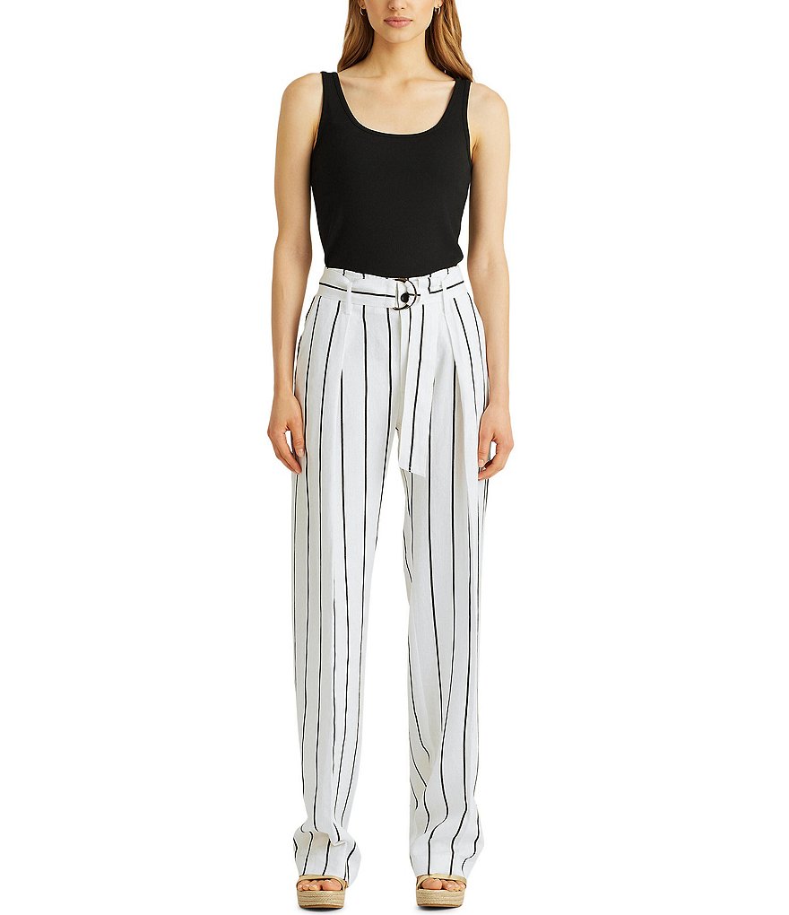 Eva Varro Solid Knit Jersey Banded Hem Pull-On Harem Pants