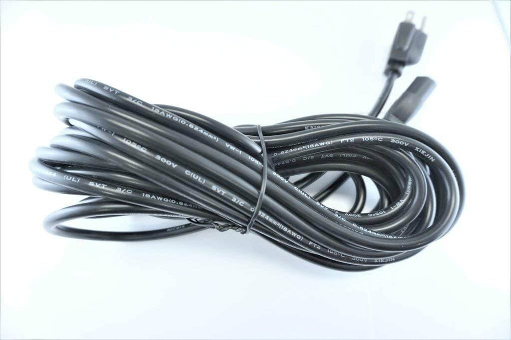 Omnihil 30 Feet AC Power Cord Compatible with Moog Subsequent 37 CV Analog Synthesizer