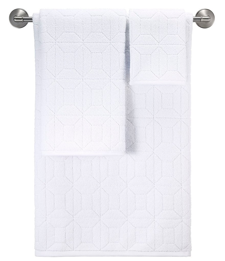 Jonathan Adler Sorrento Sculpted Turkish Cotton Bath Towels