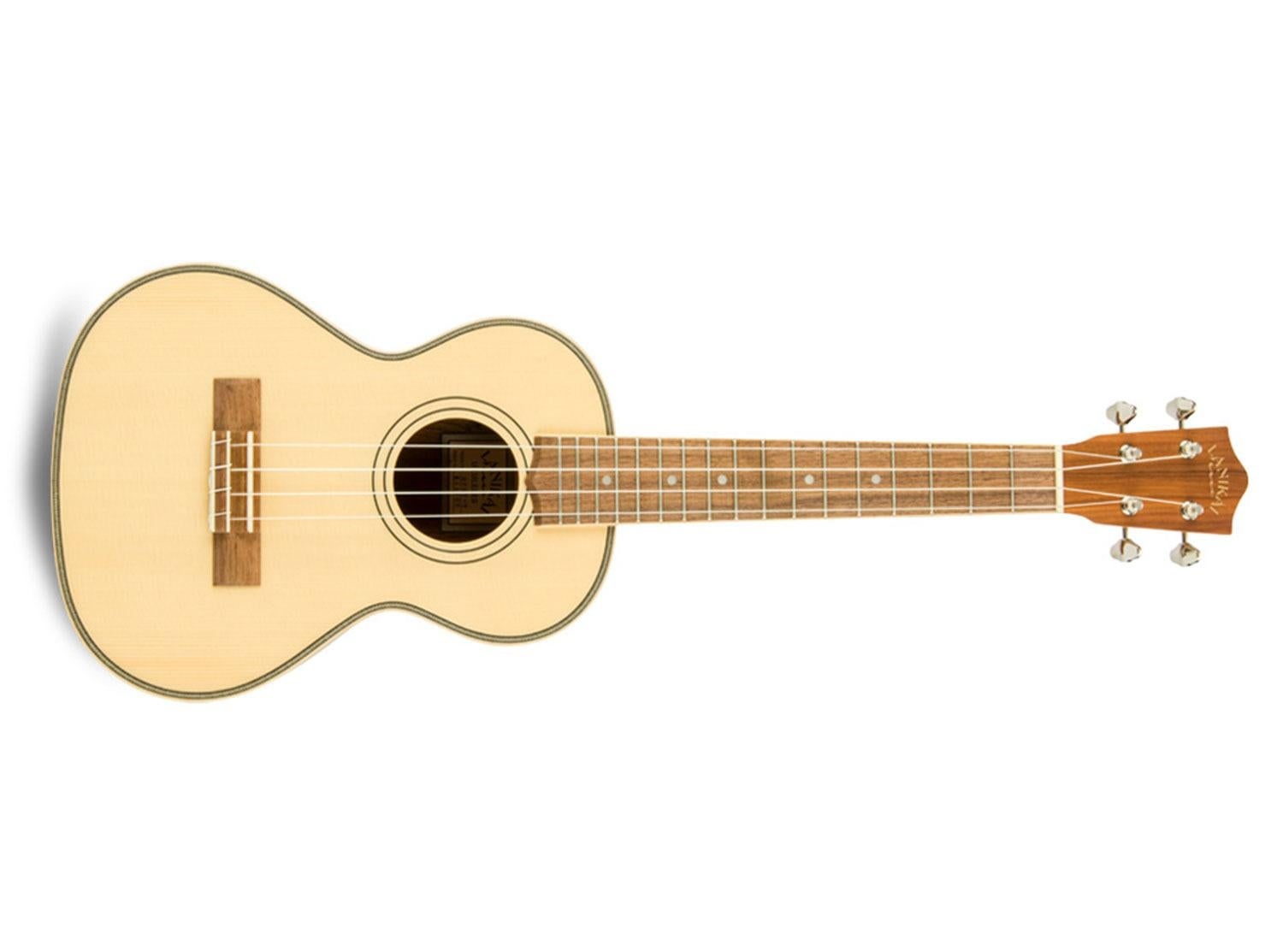 Lanikai SPST-T Solid Spruce Top Morado Back and Side Tenor Ukulele Natural